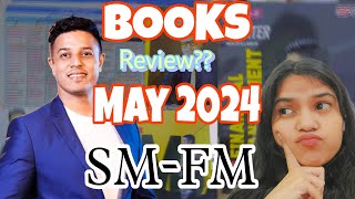 Unboxing Sm Fm Books by SwapnilPatniCAClasses  CA Intermediate  May 24  Review [upl. by Aglo442]