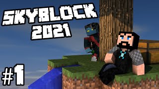 EL MAPA MAS PELIGROSO DE MINECRAFT  SkyBlock 2021 con Viciosin 1 [upl. by Bullock]