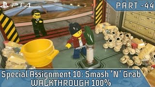 Lego City Undercover PS4 Special Assignment 10 Smash N Grab [upl. by Nirehs]