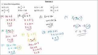 Grade 9 maths Inequalities part 2  video 2 [upl. by Cid]