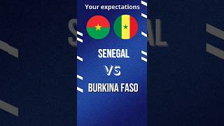 Senegal vs Burkina Faso match [upl. by Dion666]