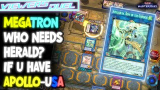 MASTER DUEL  Drytron Megalith  6 NEGATES APOLLOUSA [upl. by Arada]