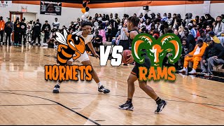 Overtime Hawthorne Hornets vs Eastside Rams  High School Boys Basketball [upl. by Bonucci]