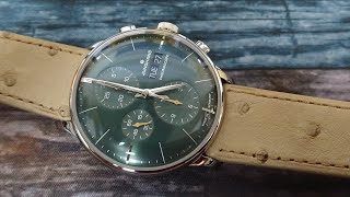 Junghans Meister Chronoscope Green Dial [upl. by Ardnaeel197]