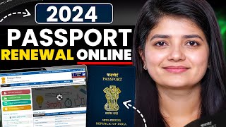 Passport Renewal Process 2024Passport Renewal kaise kare [upl. by Dorion]