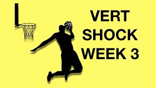 Vert Shock Program Workouts Week 3 Exercises Shock Phase [upl. by Hannan465]