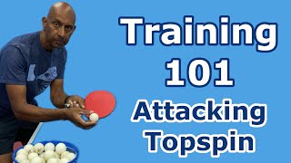 Training 101  Forehand amp Backhand Topspin  Table Tennis  PingSkills [upl. by Jezrdna453]