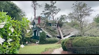 Aiken Co seeing lots of hurricane damage [upl. by Autum386]