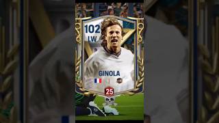 Ginola OVR 102 fifa fifamobile footballgame efootball mobilegame [upl. by Bradway871]