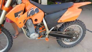 KTM EXC 525 PONT ELÉG [upl. by Llehcear]