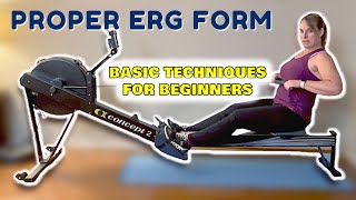 Proper Rowing Machine Form for Beginners [upl. by Jeanna]