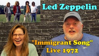 Reaction to Led Zeppelin quotImmigrant Songquot Live 1972 [upl. by Willamina633]