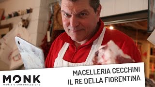 Antica Macelleria Cecchini  IL RE DELLA FIORENTINA [upl. by Noyrb]