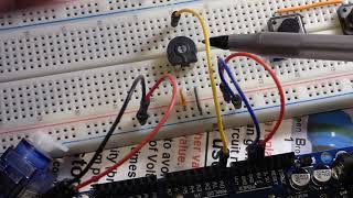 Arduino trimpot potentiometer controlled servo using knob sketch electronics tutorial electronzap [upl. by Dlaner634]