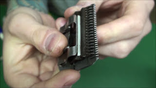 Clipper Blade Assembly and Adjustments [upl. by Jaime]