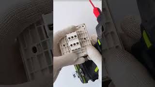 Doublecontrol switch wiring and installation methodelectricianelectricswitch [upl. by Ettenoj464]