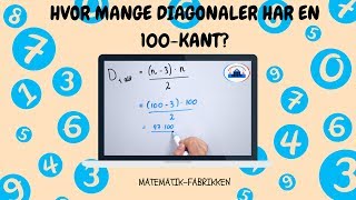 Antal Diagonaler I En NKant Vilkårlig Polygon [upl. by Eniamrahc874]