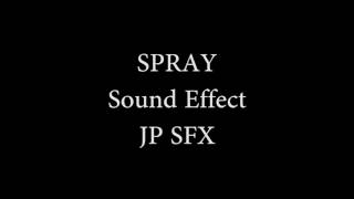 Spray  sound effect [upl. by Ybloc]