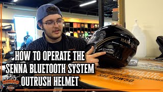 How to Use the Senna Bluetooth System on Your Outrush Helmet [upl. by Ehrenberg]