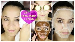 Ultimate DIY Face Mask  DIY Face Scrub for Acne Oily Skin Dry Skin Black Heads [upl. by Madel]