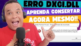 Como corrigir o erro dxgidll [upl. by Kalam762]