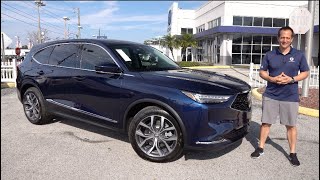 Is the 2023 Acura MDX Tech a BETTER luxury SUV to buy than an Infiniti QX60 [upl. by Winifield]