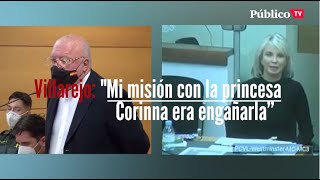 Villarejo quotMi misión con Corinna era engañarla ganarme su confianza para recuperar unos papelesquot [upl. by Albion841]