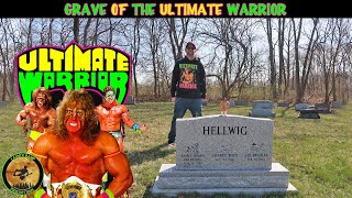 Famous Grave  The Ultimate Warrior  Jim Hellwig  World Wrestling Federation  WWF  Indiana [upl. by Neelon]