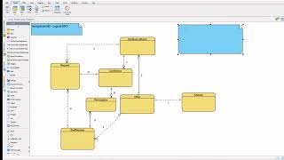 How To  Convert a Conceptual ERD to a Logical ERD [upl. by Samaria]