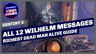 How to find ALL 12 Wilhelm7 Messages in Grasp of Avarice Richest Dead Man Alive Triumph Guide [upl. by Winnie]