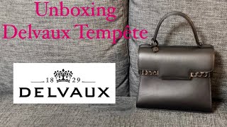 Delvaux Tempête  unboxing 2022 ｜Tempete【ENGJPN Sub】myfavoritethings1567 [upl. by Oah]