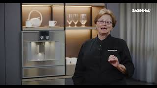 Gaggenau US  Espresso System  2 Creating the Perfect Customized Espresso or Coffee Beverage [upl. by Giorgia]