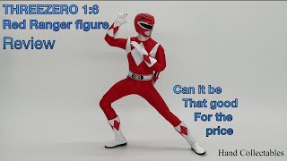 Threezero 16 Red Ranger figure review [upl. by Ellecram]