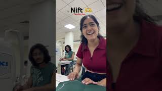 Nift ❤️ niftdiaries niftlife niftmumbai niftpanchkula niftdelhi designerlife [upl. by Lehar]