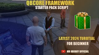 QBCore Starter Pack Script  Free FiveM Script  Latest Tutorial For Beginners 2024 [upl. by Antone]