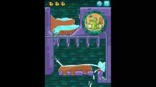 Wheres My Water Swampy Level 10 Out To Dry 3 Ducks Walkthrough [upl. by Padraig225]