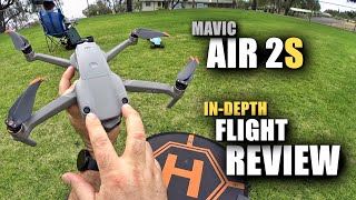 DJI Mavic AIR 2S Flight Test Review INDEPTH  How Good is it BONUS CRASHING amp RAIN Resistance [upl. by Rorie]