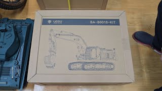 레수 코벨코 ST500 유압 굴삭기 조립식 kit 간단 언박싱 Lesu Kobelco St500 hydraulicexcavator assembly kit unboxing [upl. by Rance]