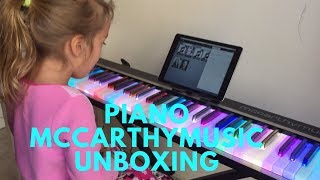 Piano MCCARTHY MUSIC Unboxing [upl. by Orton]