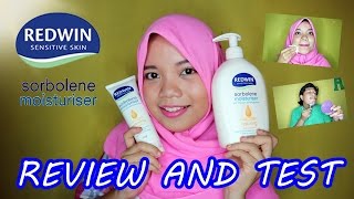 REDWIN SORBOLENE MOISTURISER REVIEW AND TEST [upl. by Bernete]