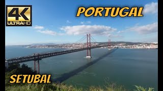 【4K】Portugal  Setubal 4k Hoje [upl. by Urbano]