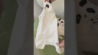 01 Yaş Bornoz Seti 🐼 eafacantr baby trending shortsvideo [upl. by Orsola266]