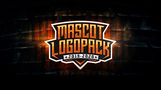 Best Mascot Logo Pack  Free Template Download 2020 PSD [upl. by Landan]