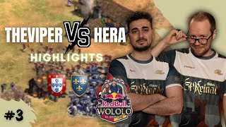 TheViper vs Hera  Game 3 HIGHLIGHTS  Red Bull Wololo El Reinado [upl. by Arabella]