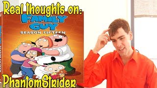 PhantomStriders real thoughts on Family Guy Season 15 [upl. by Dremann]