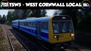 Train Sim World 5  West Cornwall Local  Full Line Run Drive Along [upl. by Clio]