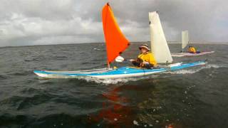 Sea Kayak Sailing Tasmania [upl. by Imoen]