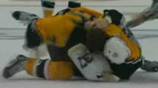 Ryan VandenBussche vs Colton Orr Nov 5 2005 [upl. by Sly]