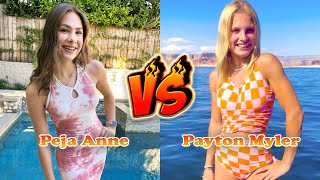 Payton Myler VS Peja Anne Transformation 👑 From Baby To 2024 [upl. by Holey263]