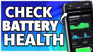 How To Check Your iPhones Battery Health [upl. by Renwick]